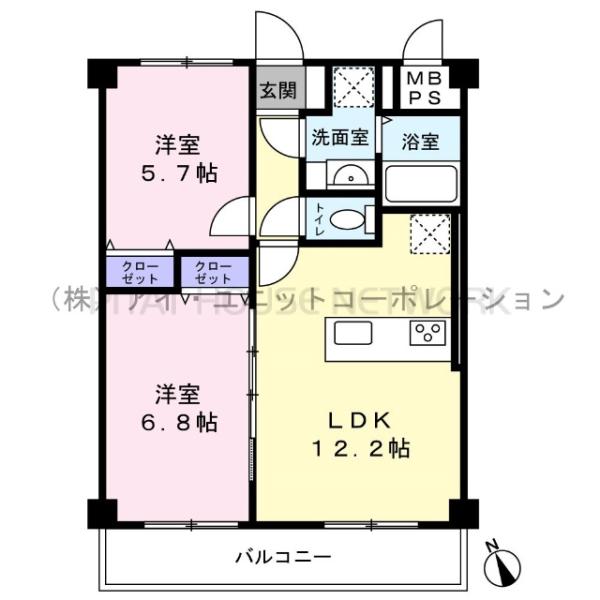 間取図です。