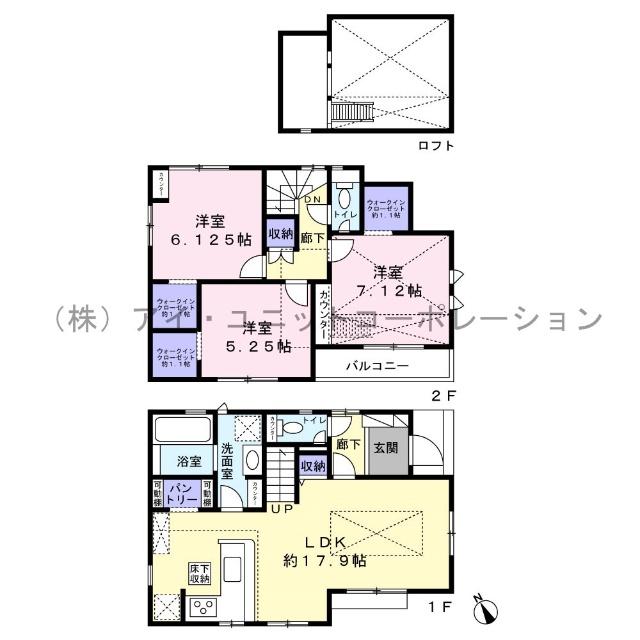 間取図です。