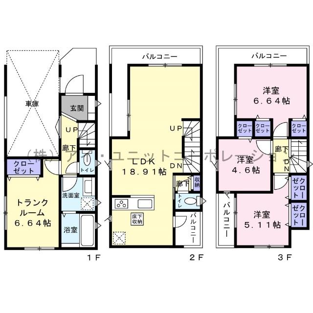 間取図です。