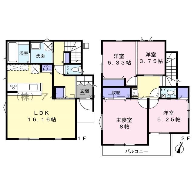 間取りです。