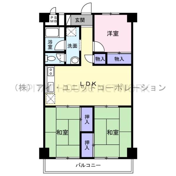 間取図です。