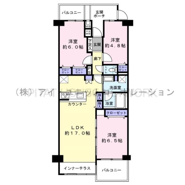 間取図です。