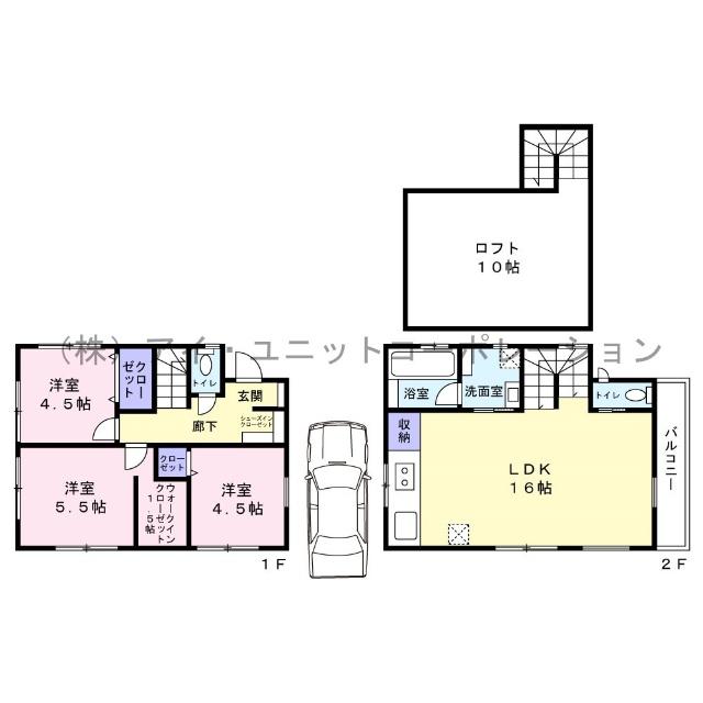 間取図です。