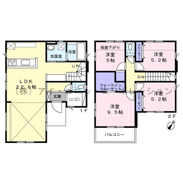 区画図です。