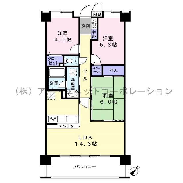 間取りです。