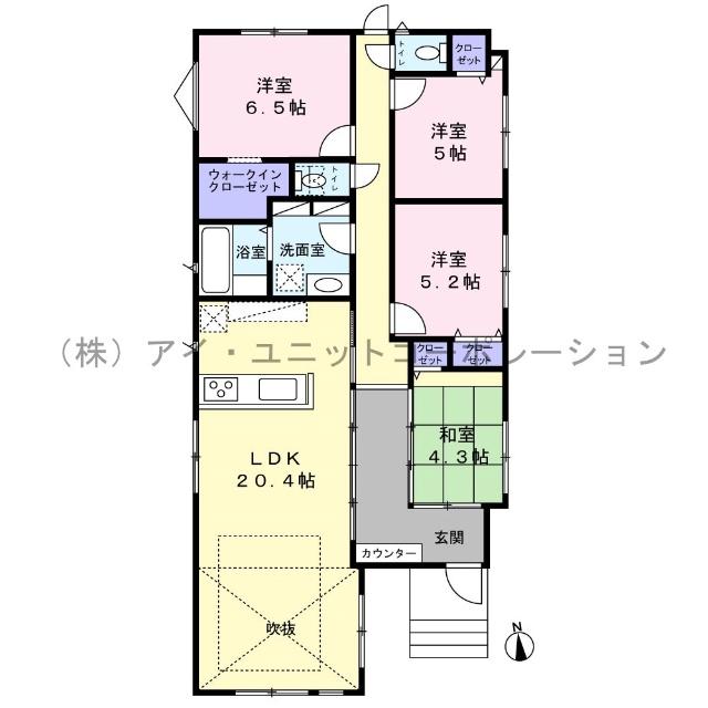 間取図です。
