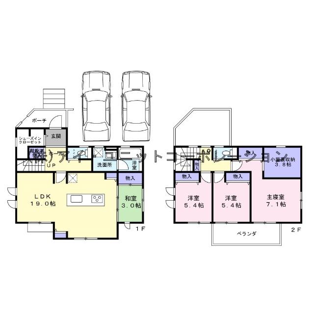 間取図です。