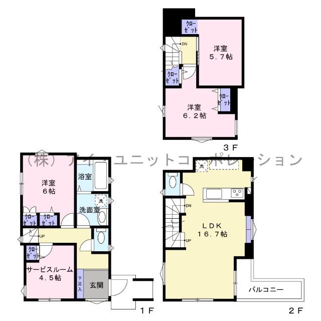間取図です。