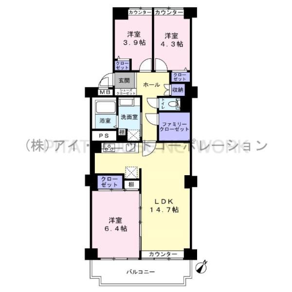 間取りです。