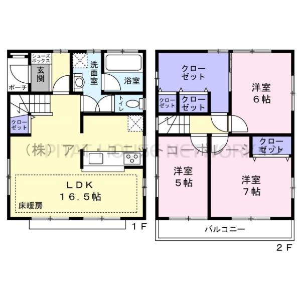 間取図です。