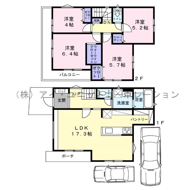 間取図です。