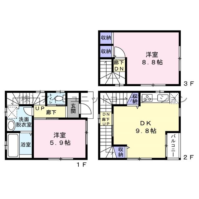 間取図です。