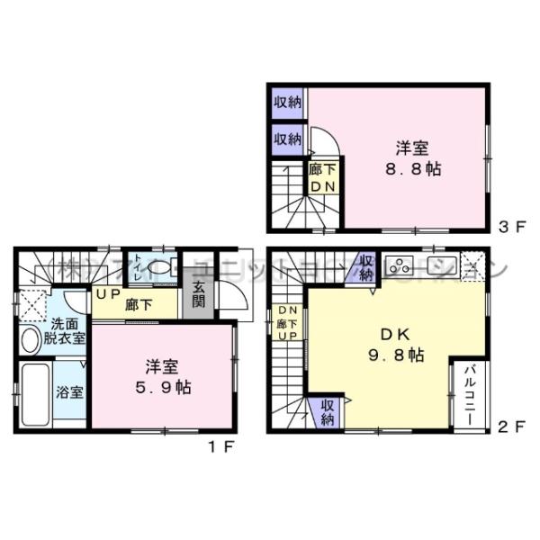 間取図です。