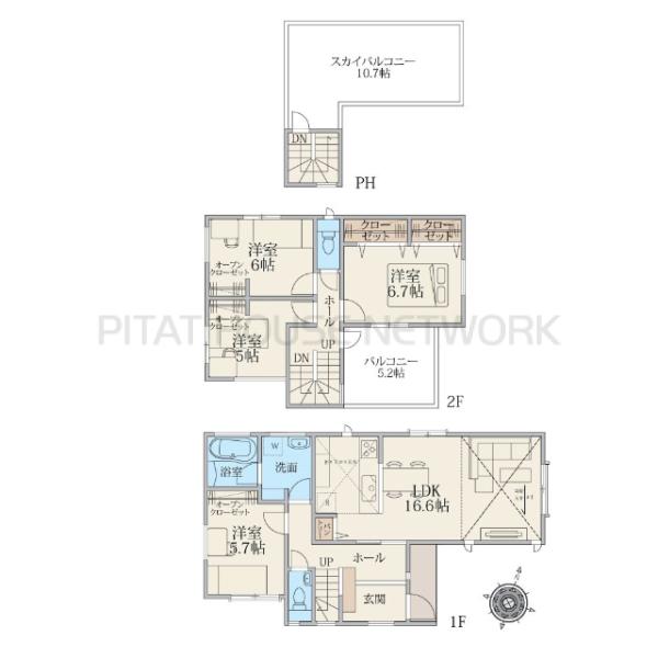 建物面積102.26平米