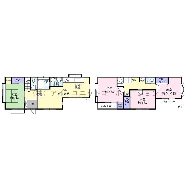 間取図です。