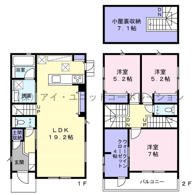 間取図です。