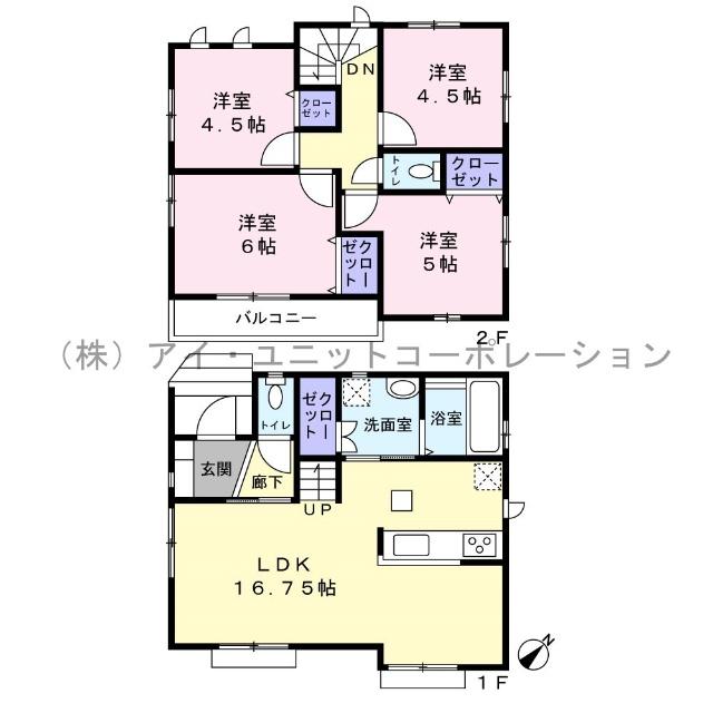 間取りです。