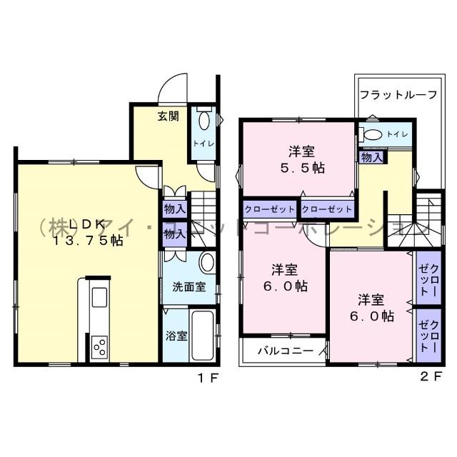 間取り図です。