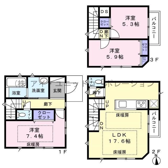 間取りです。