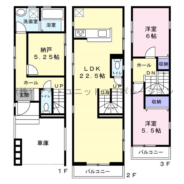 間取図です。