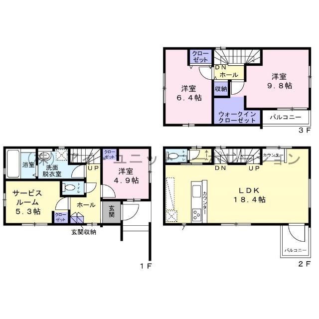 間取りです。