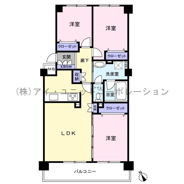 間取りです。