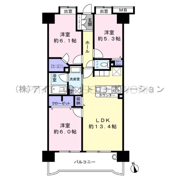 間取りです。