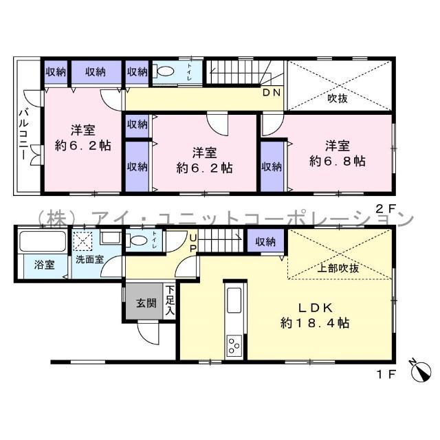 間取図です。