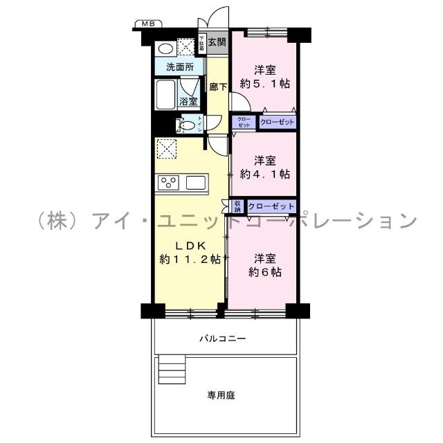 間取図です。