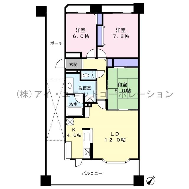間取りです。