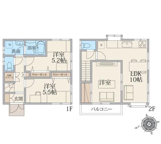 建物面積64.58平米