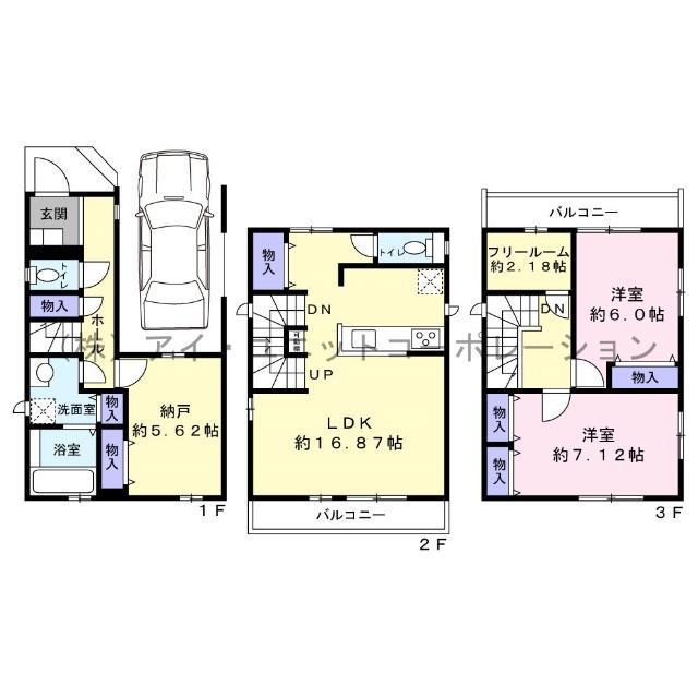 間取図です。