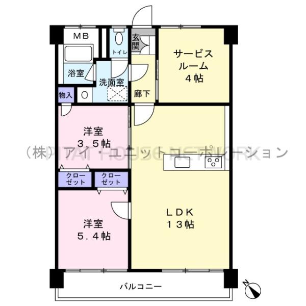 間取りです。