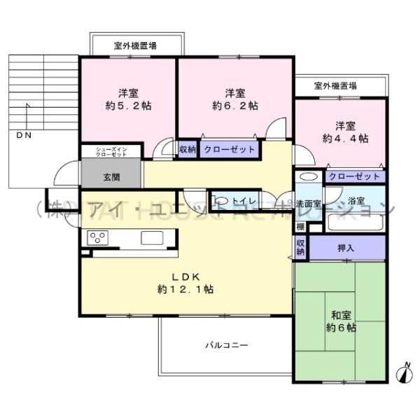間取りです。