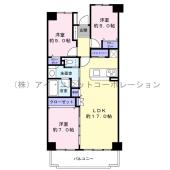 間取図です。