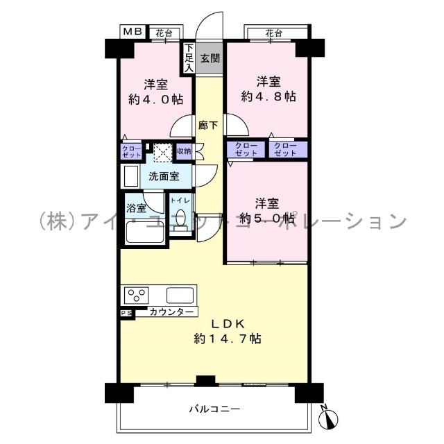 間取りです。