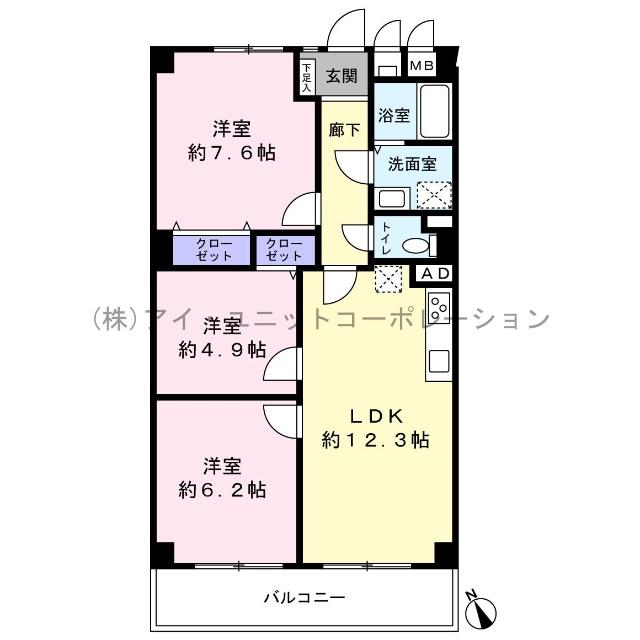 間取りです。