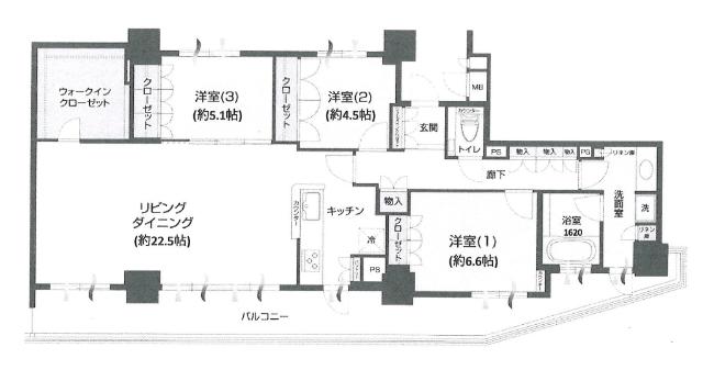 間取図です。