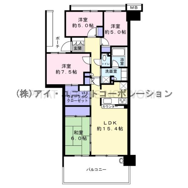 間取図です。
