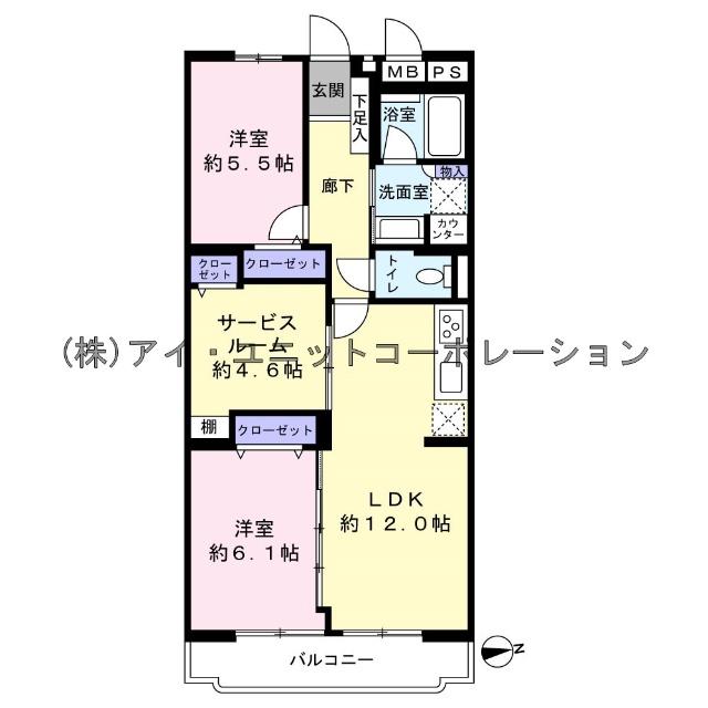 間取りです。