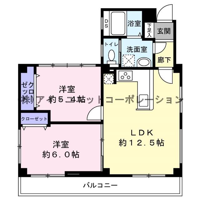 間取図です。