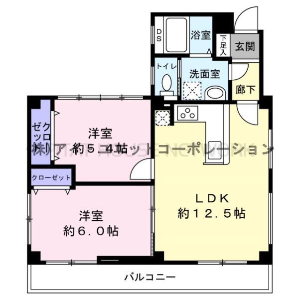 間取図です。