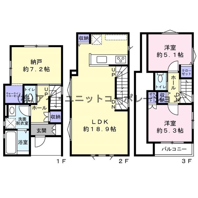 間取図です。