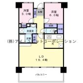 間取図です。
