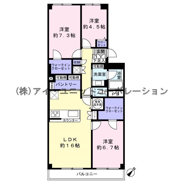 間取りです。