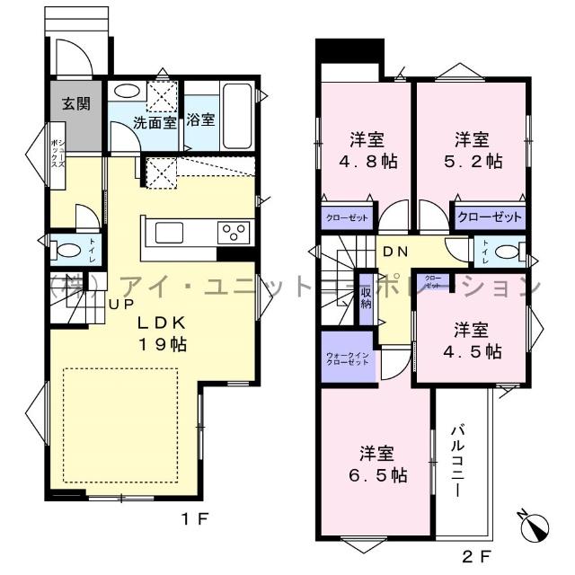 間取り図です。