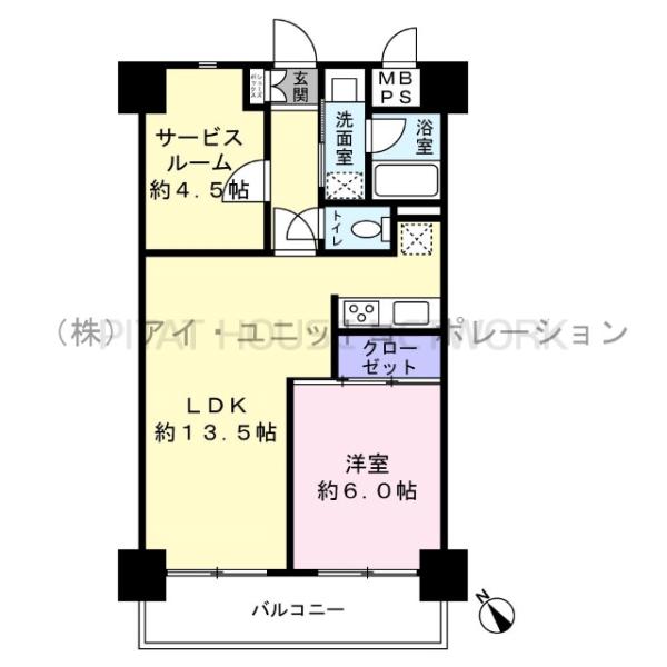 間取図です。