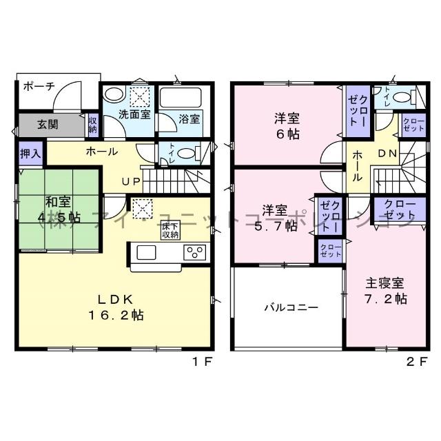 間取図です。