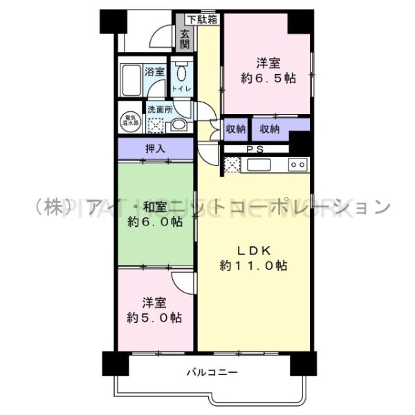 間取図です。