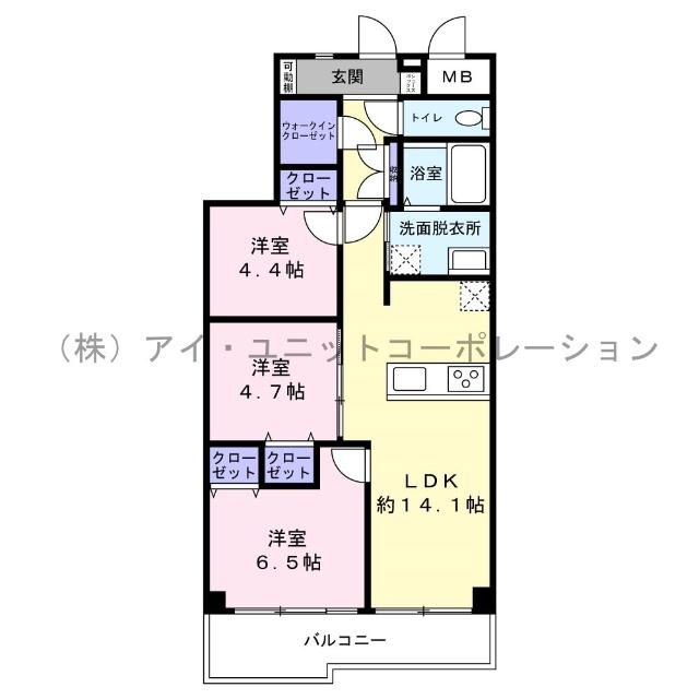 間取図です。